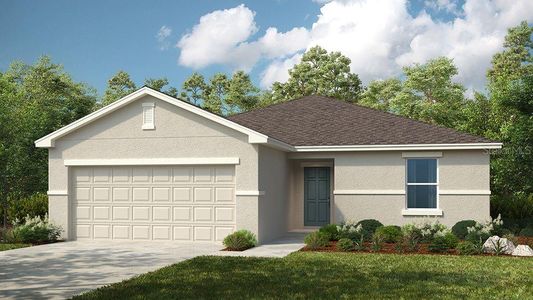 New construction Single-Family house 2292 Cypress Creek Street, Auburndale, FL 33823 Ambrosia- photo 0