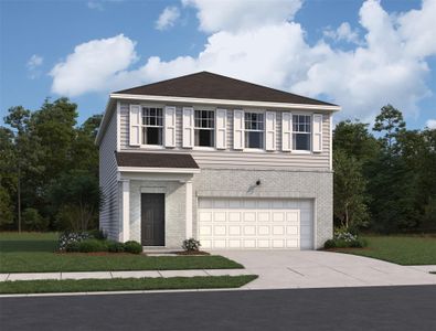 New construction Single-Family house 3438 Ridgeberry Glen Ln, Porter, TX 77365 plan Voyager - image