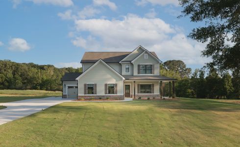 New construction Single-Family house 3884 Jersey-Covington Road, Covington, GA 30014 The Hunter Side Entry- photo 0