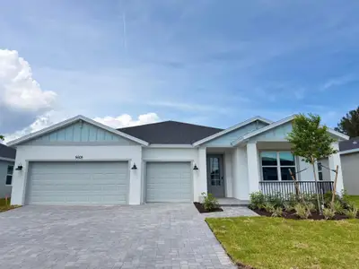 New construction Single-Family house 5605 Hampton Park Cir, Vero Beach, FL 32966 plan Onyx - image