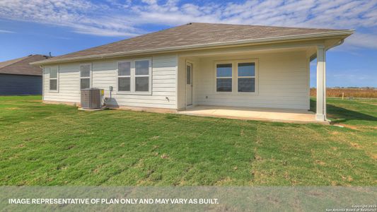 New construction Single-Family house 175 Mallard St, Fredericksburg, TX 78624 plan The Courtland - image