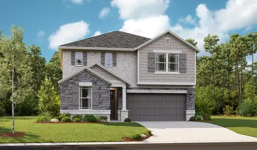 New construction Single-Family house 13407 Thomas Wheeler Wy, Manor, TX 78653 Moonstone- photo 2 2