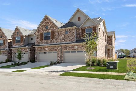 New construction Townhouse house 9007 Indianola Trl, Oak Point, TX 75068 plan Granite (FE) - image