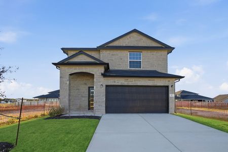 New construction Single-Family house 112 Vandervoort Wy, Jarrell, TX 76537 plan Elm - image