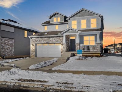 New construction Single-Family house 24065 E Utah Place, Aurora, CO 80018 The Castlewood- photo 0