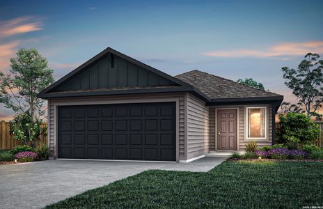 New construction Single-Family house 5171 Bay Breeze, San Antonio, TX 78245 plan Livingston - image