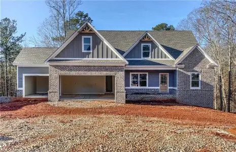 New construction Single-Family house 564 Belle Woode, Monroe, GA 30656 plan (GA)Avondale A 3 Front Entry (with bonus) - image