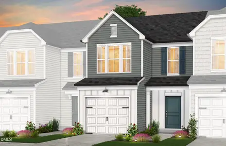 New construction Townhouse house 3017 Hammer Creek Rd, Durham, NC 27704 - image