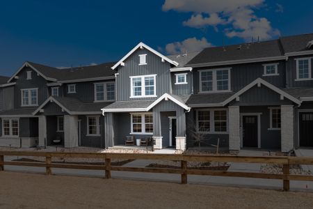 New construction Townhouse house 17362 W 91St Ln, Arvada, CO 80007 plan Backcountry - image
