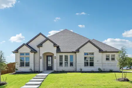 New construction Single-Family house 417 Rivers Edge Dr, Waxahachie, TX 75167 plan Bellaire SE - image