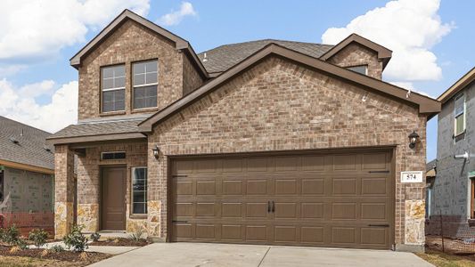 New construction Single-Family house 638 Minnie Ln, Pilot Point, TX 76258 plan Jasmine - image