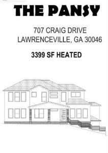 New construction Single-Family house 707 Craig Drive, Lawrenceville, GA 30046 - photo 0