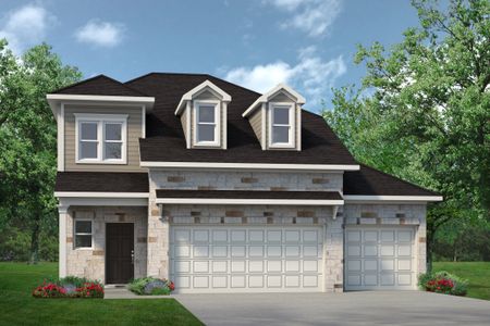 New construction Single-Family house 12595 Canyon Falls Blvd, Willis, TX 77318 plan The Robin II - image