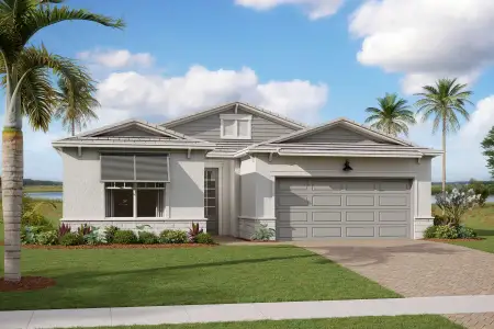 New construction Single-Family house 12024 Sw Pantone St, Port St. Lucie, FL 34987 plan Haven - image