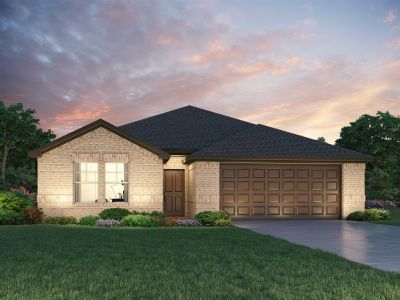 New construction Single-Family house 2302 Gentle Breeze Lane, Mont Belvieu, TX 77523 - photo 0