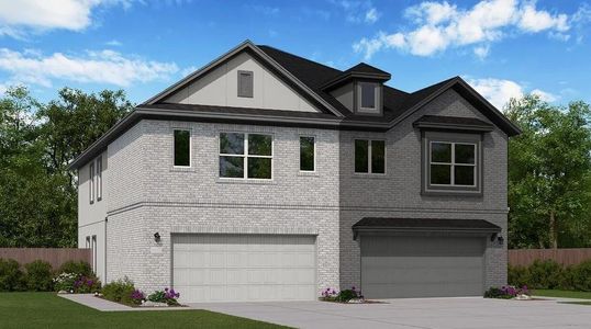 New construction Townhouse house 2210 Salinas Dr, Rosharon, TX 77583 plan Cowboy - image