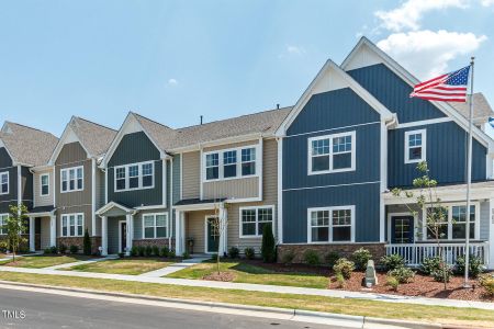 New construction Townhouse house 3181 Mission Olive Place, New Hill, NC 27562 - photo 0