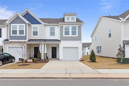 New construction Townhouse house 73 Clear Bead Ct, Clayton, NC 27527 - photo 0