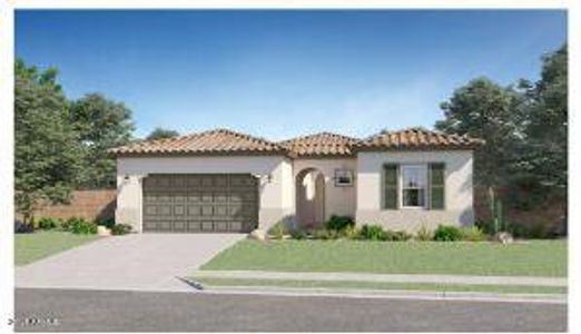 New construction Single-Family house 17545 W Victory St, Goodyear, AZ 85338 Aspen Plan 4578- photo 0
