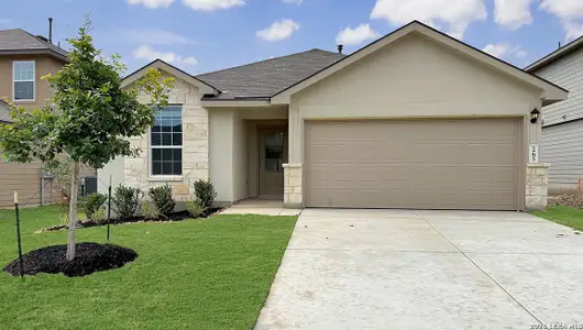 New construction Single-Family house 265 Velvet Coronet, San Antonio, TX 78253 plan The Brown - image