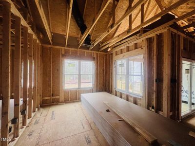 Windows overlooking backyard!