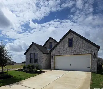 New construction Single-Family house 135 Haby Gln, San Antonio, TX 78253 plan Canyon - image