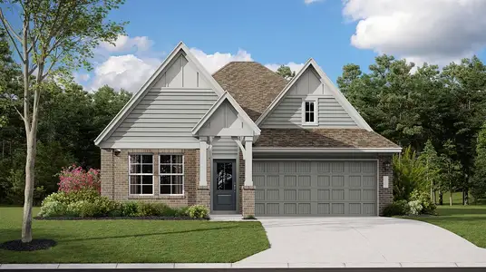 New construction Single-Family house 3280 Everett, Kyle, TX 78640 plan Aplin - image