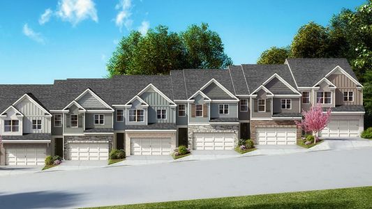 New construction Townhouse house 20 Rustin Rdg, Dahlonega, GA 30533 plan SUDBURY 24' TOWNHOME - image