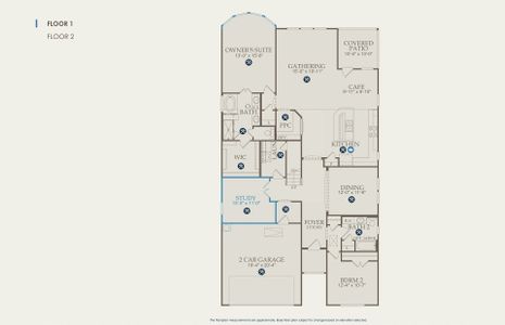 Floor Plan, Quick Move-In Home, Floor 1