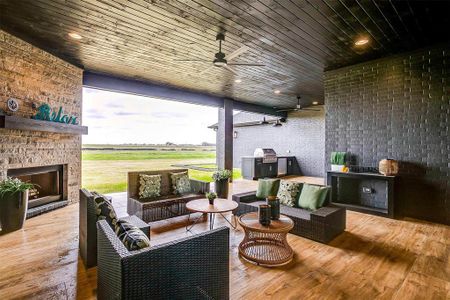 New construction Single-Family house 188 Ozro Rd, Venus, TX 76084 plan The Carley - image 8