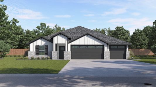 New construction Single-Family house 14801 Flying Aster Ln, Manor, TX 78653 plan The Fairfield - image