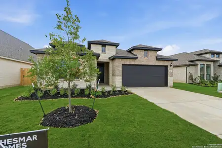 New construction Single-Family house 217 Spanish Oak, Castroville, TX 78009 plan Morgan - image