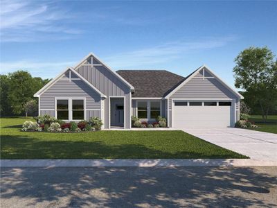 New construction Single-Family house 1155 Keystone Dr, Granbury, TX 76048 plan FAIRMOUNT - image