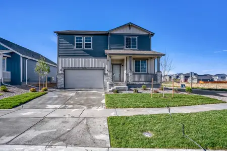 New construction Single-Family house 55025 E 28Th Pl, Strasburg, CO 80136 plan Sierra - image