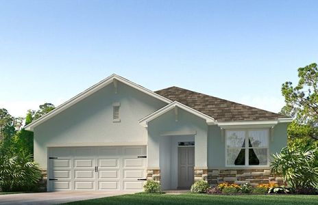 New construction Single-Family house 4322 Harvest Gardens Lp, Plant City, FL 33565 - image