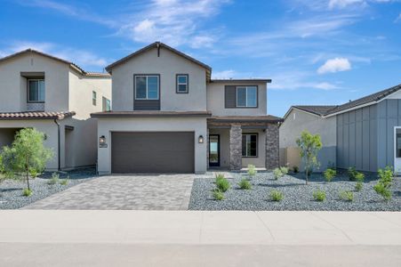 New construction Single-Family house 2093 E Mill Rd, San Tan Valley, AZ 85140 plan Sierra Plan 3509 - image