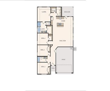 New construction Single-Family house 787 Westpointe Dr, Dayton, TX 77535 plan Lawrence - image 2