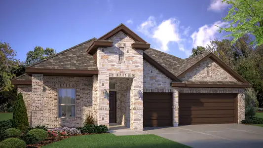 New construction Single-Family house 3301 Seaside St, Grand Prairie, TX 76065 plan Brock - image