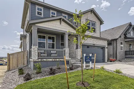 New construction Single-Family house 13733 Daffodil Pt, Parker, CO 80134 plan Frontier - image