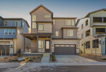 New construction Single-Family house 12058 Octave Ave, Lone Tree, CO 80134 plan 3621 Roxy Elevation A - High Slope Transitional - image
