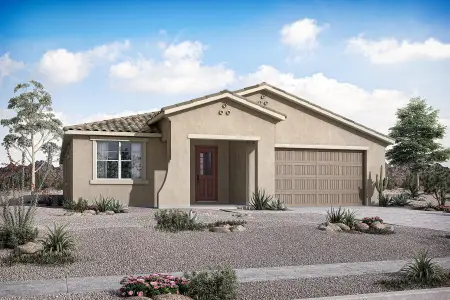 New construction Single-Family house 22860 E Starflower Dr, Queen Creek, AZ 85142 plan Pebble - image