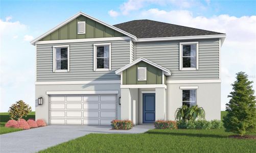 New construction Single-Family house 4523 Boxelder Ave, Parrish, FL 34219 Hawthorn- photo 0