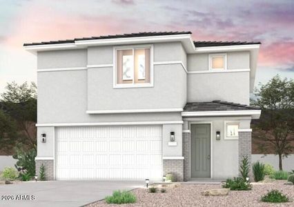 New construction Single-Family house 33673 N Blackwell Dr, San Tan Valley, AZ 85143 plan Oak - image