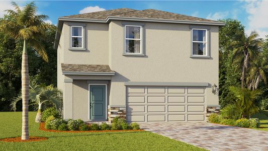 New construction Single-Family house 9034 Venetian Sq, Vero Beach, FL 32966 plan Crestview - image