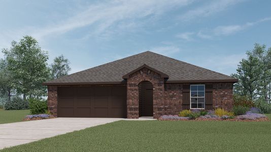New construction Single-Family house 3305 Melissa Ln, Ennis, TX 75119 plan Justin - image