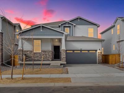 New construction Single-Family house 6011 Sugarloaf Street, Brighton, CO 80601 - photo 0