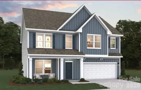 New construction Single-Family house 5081 Puddle Pond Rd, Indian Trail, NC 28079 plan Morganton - image