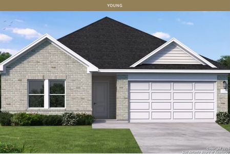 New construction Single-Family house 15575 Lonehollow Lk, Castroville, TX 78009 - image