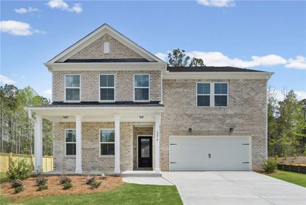New construction Single-Family house 6093 Marigold Wy, Atlanta, GA 30349 plan Pennington - image