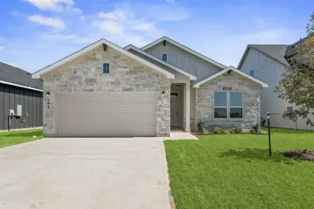 New construction Single-Family house 544 Gus Lp, Georgetown, TX 78626 plan Lampasas - image
